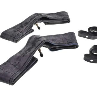 Schlauch Set (2 Stück) SPEEDWAYS 2.75/3.00-17 TR-4 inkl. 2 Felgenbänder kompatibel für Schaltmoped, Enduro, Supermoto, Motorrad