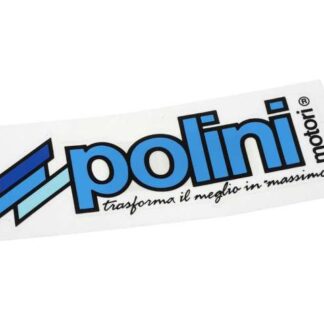 Aufkleber POLINI Logo 12X4CM