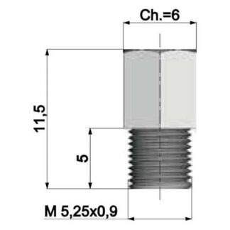 Hauptdüse POLINI für Mikuni Vergaser 240