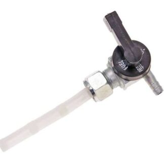 Benzinhahn manuell mit Kunststoffhebel für Tomos A3, A35 (Überwurfmutter)