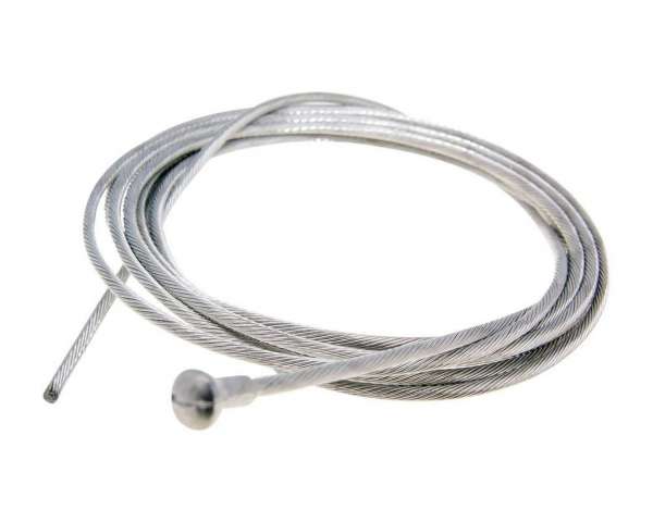Bowdenzuginnenkabel 190cm x 1,8mm mit Nippel 8mm x 8mm