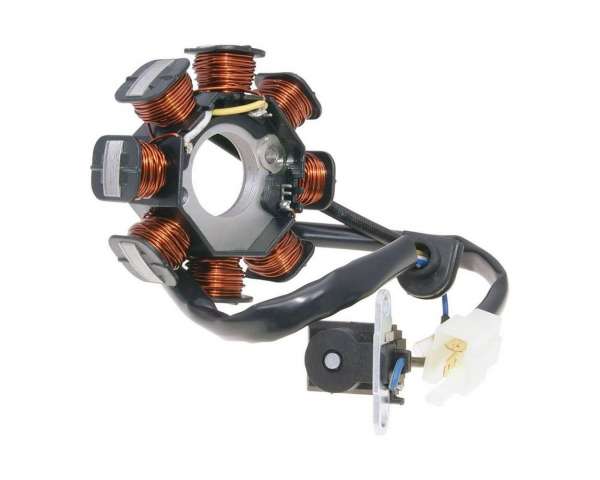 Lichtmaschine / Stator kompatibel für Peugeot Speedfight 3 50 4T, SYM Fiddle 2 50 4T