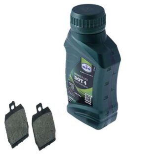 Bremsbeläge / Bremsklötze kompatibel für MBK Nitro, Yamaha Aerox Roller Ersatz Set