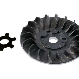 Riemenscheibenset mit Stern 13mm kompatibel für Minarelli liegend / stehend 2-Takt AC LC Yamaha, MBK, Aprilia