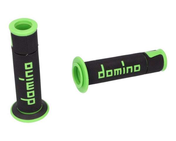 Lenkergriffe DOMINO A450 On-Road Racing mit offene SCHWARZ / GRÜN