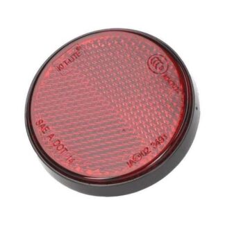 Reflektor rund 55mm rot schraubbar