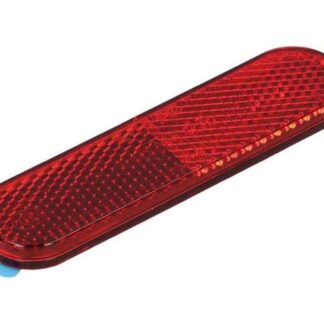 Reflektor 95x25mm rot selbstklebend