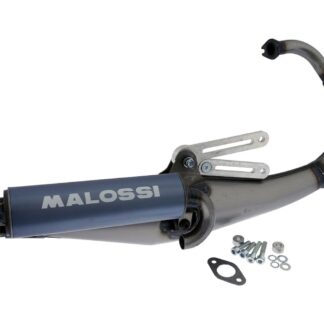 Auspuff Malossi Flip Yamaha BWS Slider MBK Booster Stunt Minarelli stehend Sportauspuff