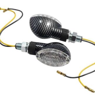 Blinker STR8 Rocket LED (mit Zulassung) carbon-look
