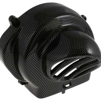 Lüfterradabdeckung mit Lufthutze carbonlook Piaggio