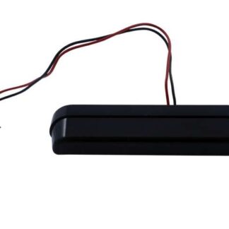 Kennzeichenbeleuchtung LED Motorrad Quad Roller schwarz 110x20mm