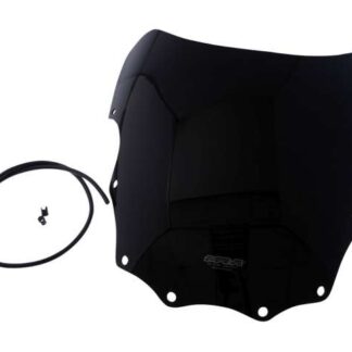 Scheibe MRA-Verkleidungsscheibe kompatibel für Kawasaki GPZ 500, 94-, schwarz, Originalform