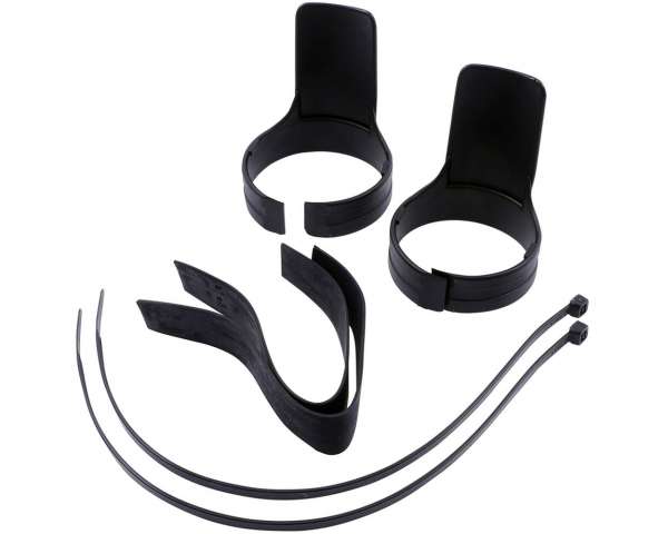 Gabelprotektoren Set, schwarz, für Motorrad und Roller (Paar)