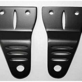 Lampenhalter aus Alu, Motorrad, schwarz, M6 x 24 mm, Scheinwerferhalter