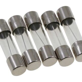 Glassicherung 25mm (7 Amp), 5er Pack