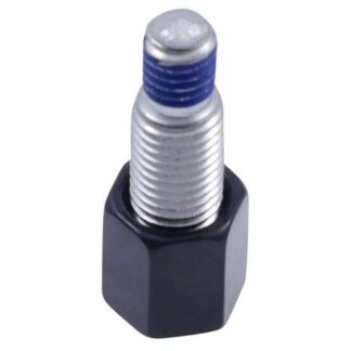 Spiegeladapter M8x1.25 auf M10x1.25mm Rechts, schwarz, Adapter Spiegel