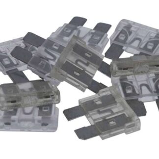 Stecksicherung / Flachsicherung klar, 25 A, 10er Pack