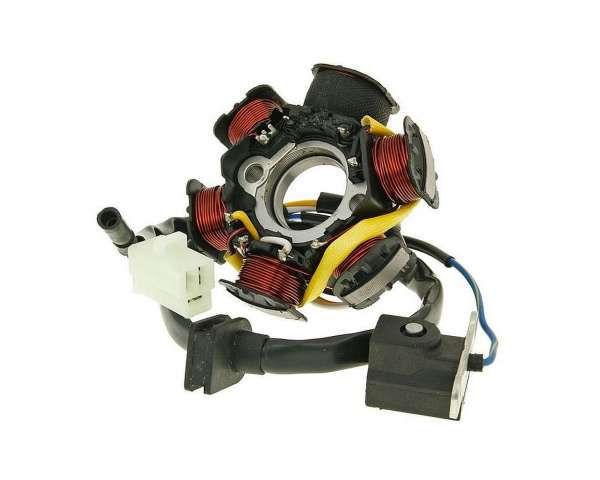 Lichtmaschine SCORPEX Peugeot liegend 2-Takt kompatibel für New Vivacity, Speedfight 3, Ludix 1 2 50