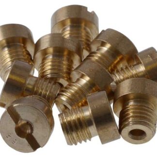 Hauptdüsenset STREETLIGHTS Dellorto 6mm 10 Stück 50-72 2-Takt kompatibel für Yamaha Aerox, MBK Nitro