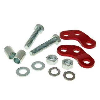 Höherlegungssatz Aluminium rot Derbi Senda Aprilia RX 50 D50B0 SX SM