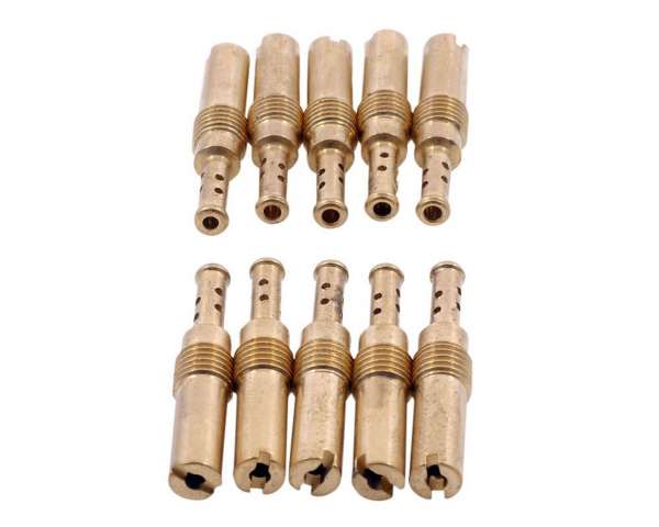 Nebendüsenset 35 - 58 10Stk für CVK PWK M6 Gilera Runner Typhoon 50-180