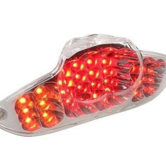 Rücklicht STR8 LED Klarglas inkl. Blinker für Gilera Runner