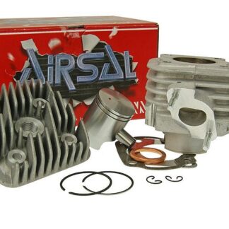 Zylinder AIRSAL T6 Racing 50ccm AC 2-Takt für 1E40QMB CPI E2 12mm Oliver Sport, Hussar, Popcorn
