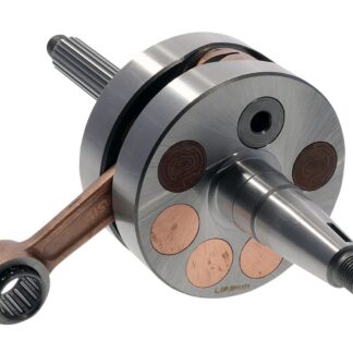 Kurbelwelle JASIL 52mm Hub, 105mm Pleul kompatibel für Piaggio Maxi 2-Takt 125 150 180ccm TPH, SKR, Gilera Runner, Aprilia SR