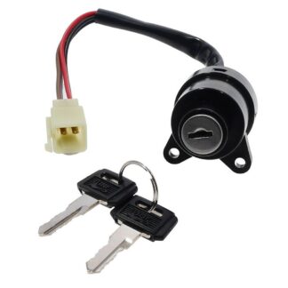 Zündschloss 4-Pin mit 2 Schlüssel kompatibel für Yamaha DT 50 / 80 MX 2-Takt Schaltmoped