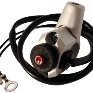Schalter Starter Knopf Moped Mofa, 8mm Gewinde für Spiegel