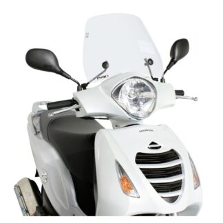 Windschild PUIG Trafic klar kompatibel für Honda Passion 125 06-14