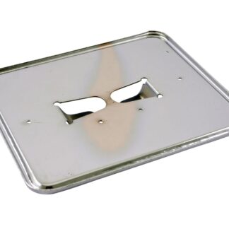 Kennzeichenhalter Platte in Chrom 145x125 mm