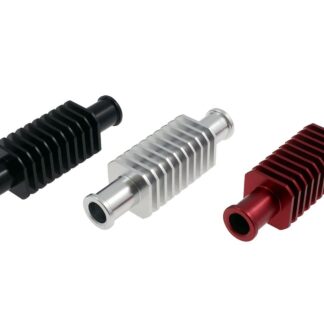 Durchlaufkühler universal eckig 100mm in versch. Farben ROT