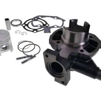 Zylinder 2EXTREME Ersatz 50ccm rund LC kompatibel für Peugeot liegend 2-Takt Speedfight 3 / 4, Jet Force C-Tech bis 2013, Ludix Blaster