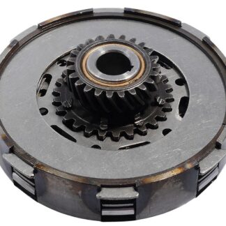 Kupplung komplett UNI AUTO 115mm / 23 Zähne 2-Takt kompatibel für Vespa PX 200, Cosa 1, Rally, GTR 3 Scheiben 7 Federn