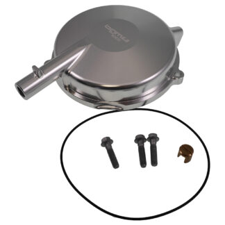 Kupplungsdeckel BGM Pro Superstrong CNC, silber kompatibel für Vespa Largeframe VBA, VNA, VBB, VNB1T-VNB3T, VGLA1T, VGL