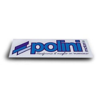 Aufkleber POLINI Logo 12X4CM