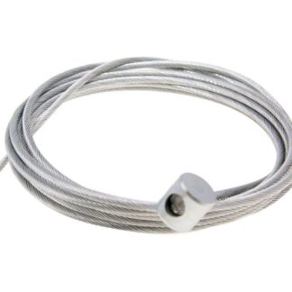 Bowdenzuginnenkabel 190cm x 1,8mm mit Nippel 8mm x 8mm
