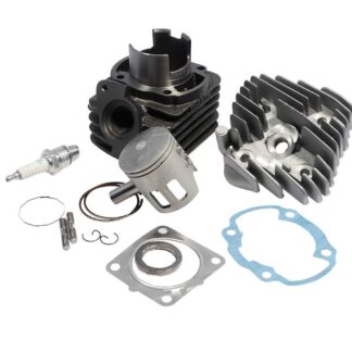 Zylinder Set 2EXTREME 70ccm Sport Zylinder 2-Takt mit Zündkerze NGK BR9HS kompatibel für Honda Bali, SFX, SGX, SH Scoopy