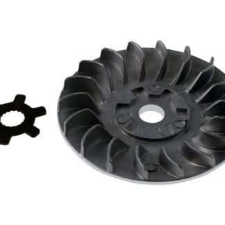 Riemenscheibenset mit Stern 13mm kompatibel für Minarelli liegend / stehend 2-Takt AC LC Yamaha, MBK, Aprilia