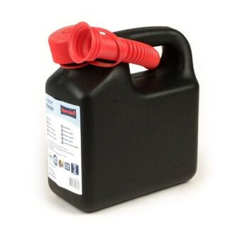 Benzinkanister HÜNERSDORFF 3L (3000ml) mit Schnorchel schwarz Roller