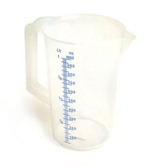 Messkanne Messbecher HÜNERSDORFF PP 1000ml Universal Werkstatt KFZ Moped Roller