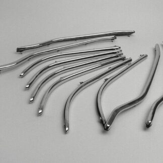 Trittleistensatz Edelstahl Lambretta LI (Serie 1-2), TV (Serie 2)
