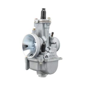 Vergaser NIBBI RACING PWK 24mm SP Silver Line für Roller Maxiroller 2-Takt Schaltmoped Mofa Quad