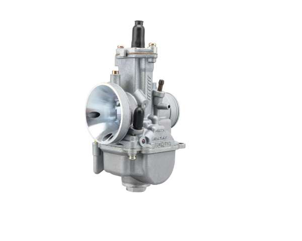 Vergaser NIBBI RACING PWK 24mm SP Silver Line für Roller Maxiroller 2-Takt Schaltmoped Mofa Quad – Bild 3