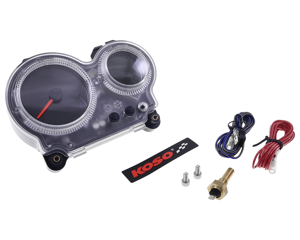 Tachometer KOSO GP EVO Style kompatibel für Yamaha Aerox MBK Nitro Digital – Bild 2