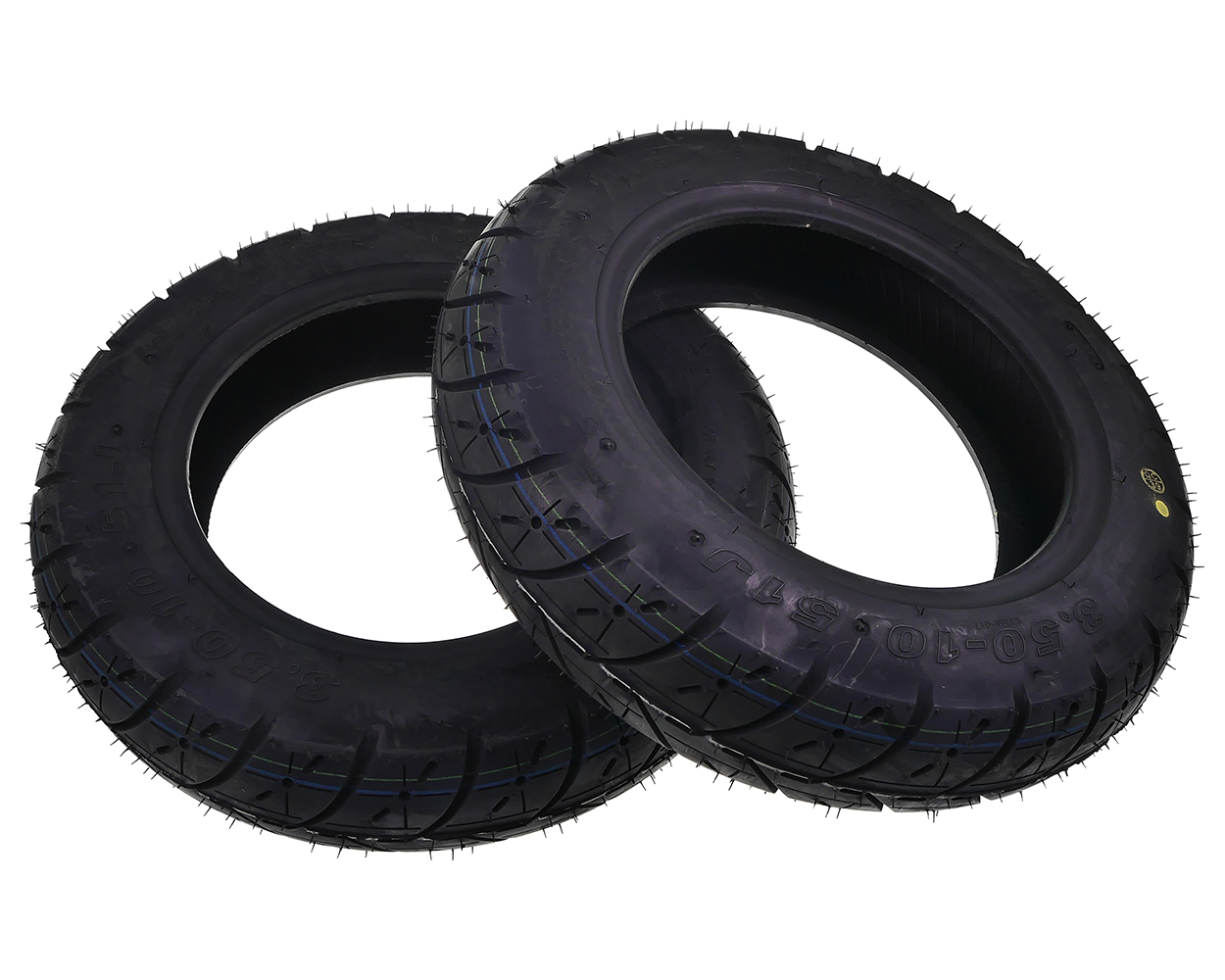 2x Reifen KENDA K329 3.50-10 51J TT/TL für Roller kompatibel für Baotian, AGM, Benzhou, Explorer, Flex-Tech, Honda, Rex, Sachs Set 10 Zoll – Bild 2
