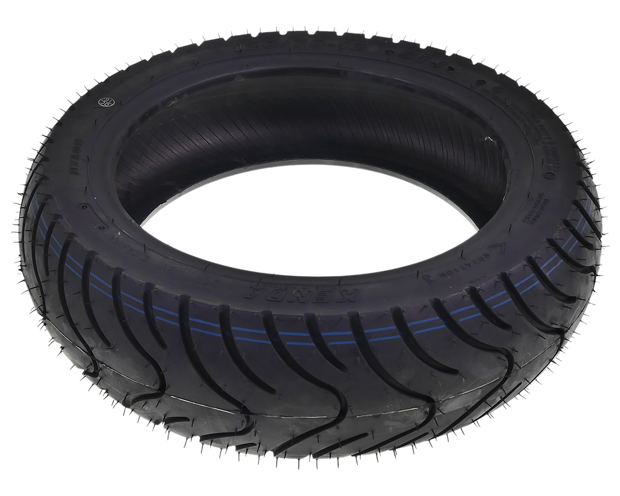 Reifensatz KENDA K413 Sportreifen 120/70-12 und 130/70-12, Set, Kit kompatibel für Gilera Runner, MBK Booster, Mach G, Peugeot Speedfight 2 – Bild 7