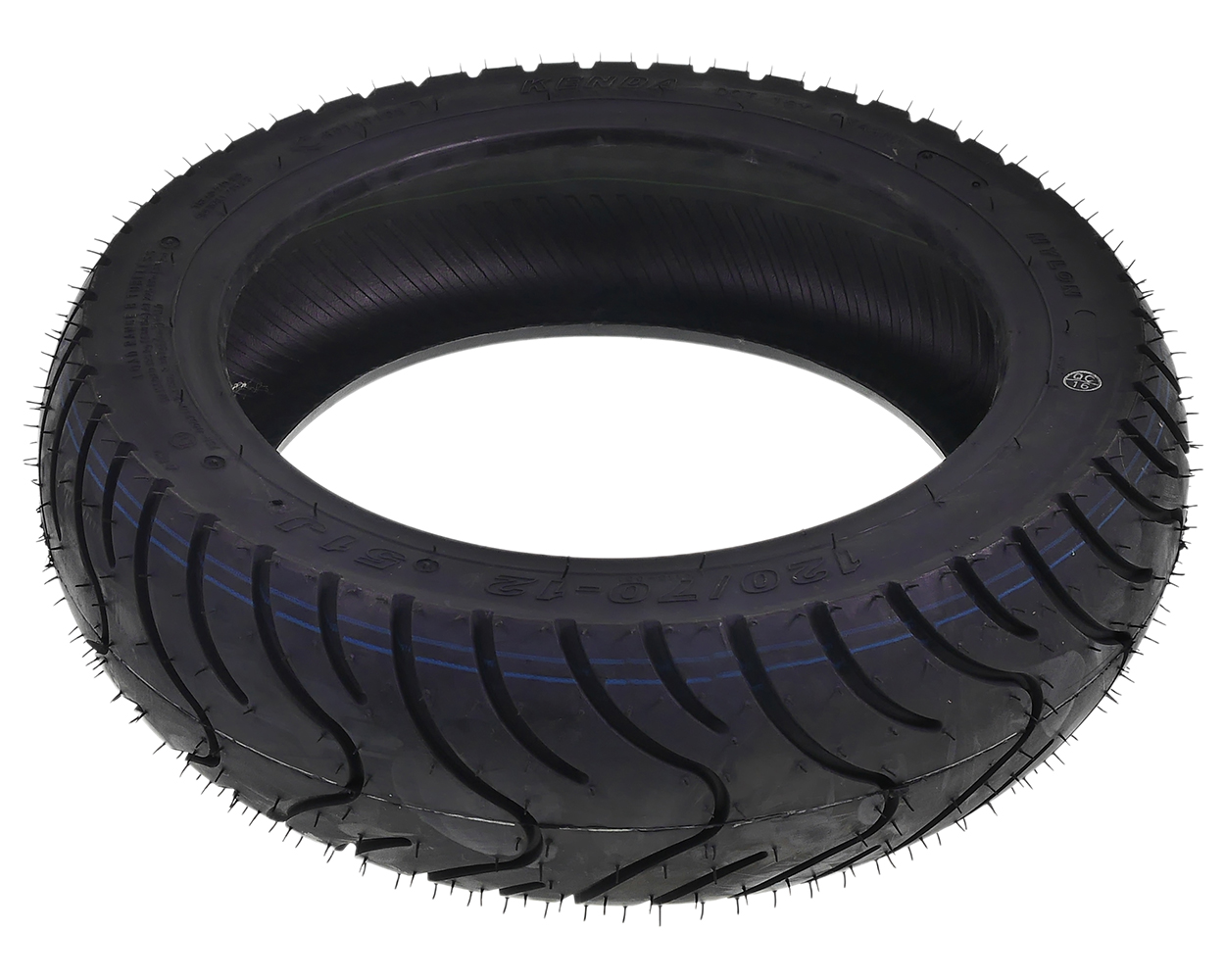 Reifensatz KENDA K413 Sportreifen 120/70-12 und 130/70-12, Set, Kit kompatibel für Gilera Runner, MBK Booster, Mach G, Peugeot Speedfight 2 – Bild 8