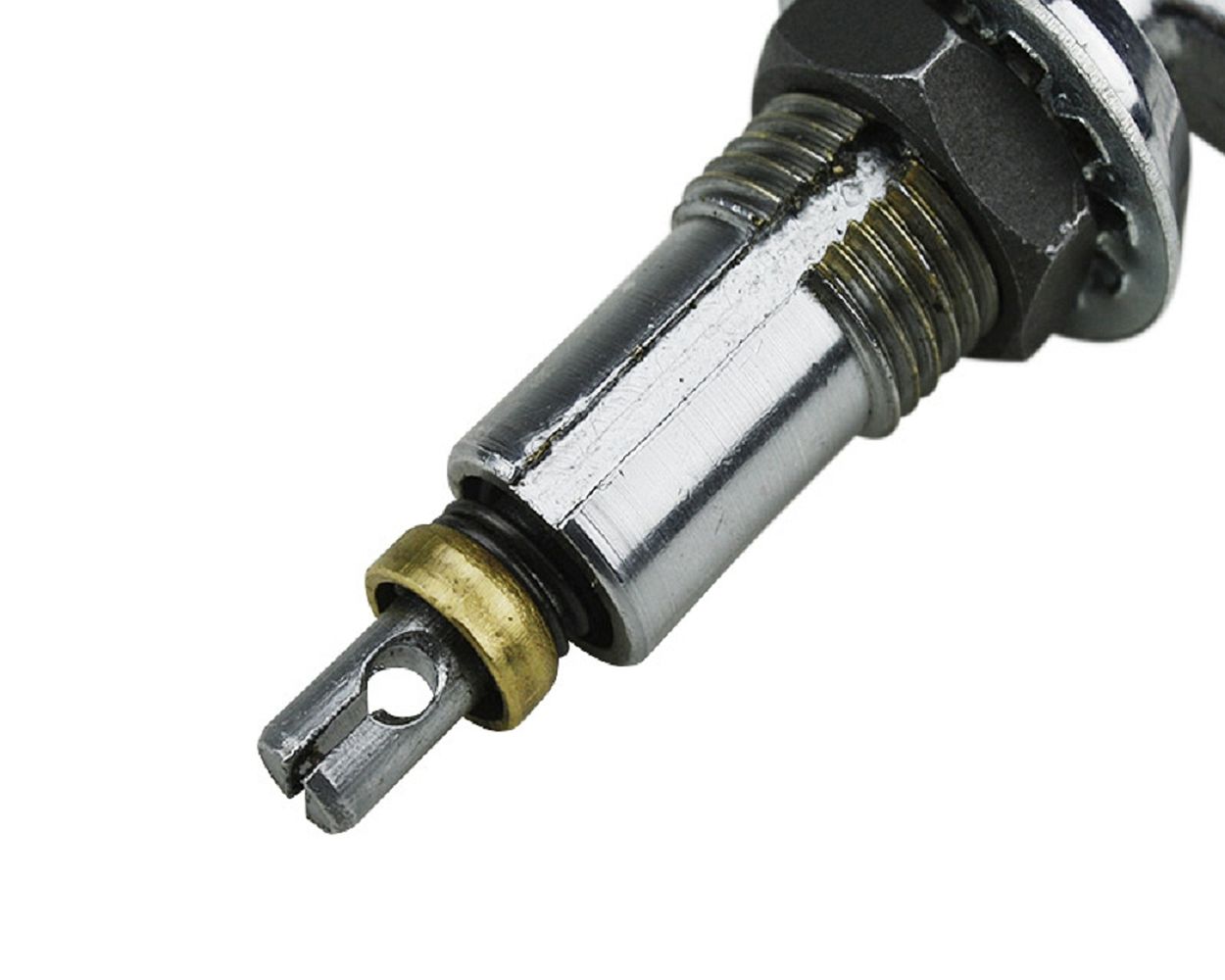 Chokehebel UNI AUTO Chrom für Lambretta LI, Serie 3, LIS, SX, TV Serie 3, DL, GP, J50, J100, J125, ausser 50 Special – Bild 2